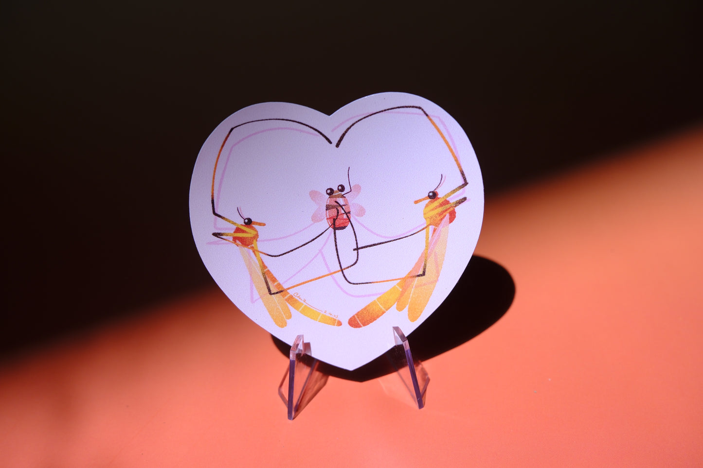 Hangingfly waterproof sticker