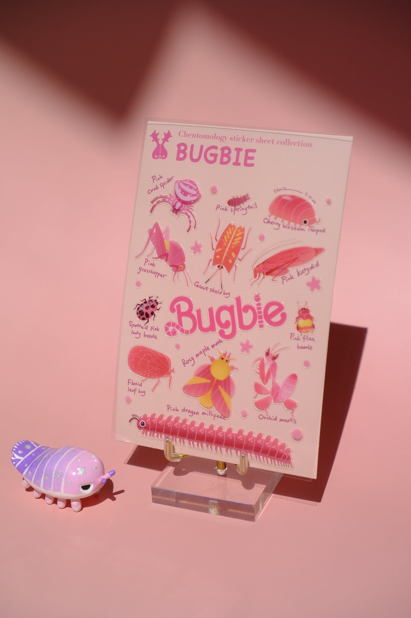 Transparent sticker sheet - Bugbie