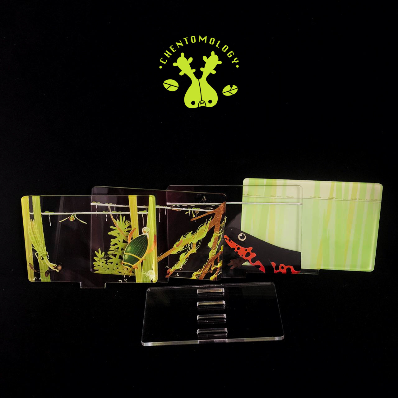 Secret pond 4-layer acrylic standee