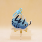 Acrylic key chain charm - Blue death feigning beetle
