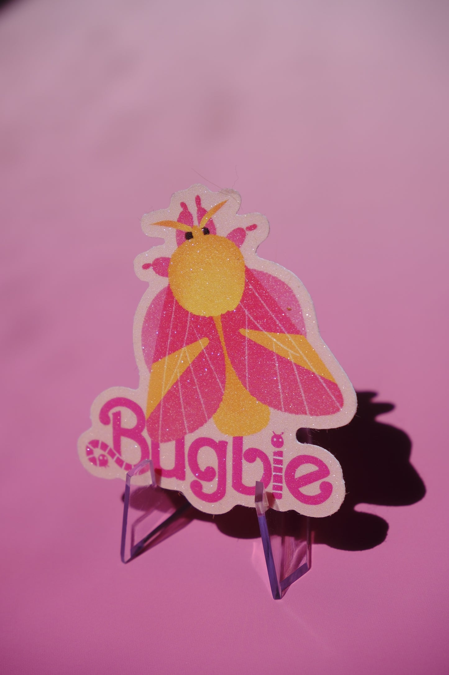 Bugbie waterproof glittery sticker