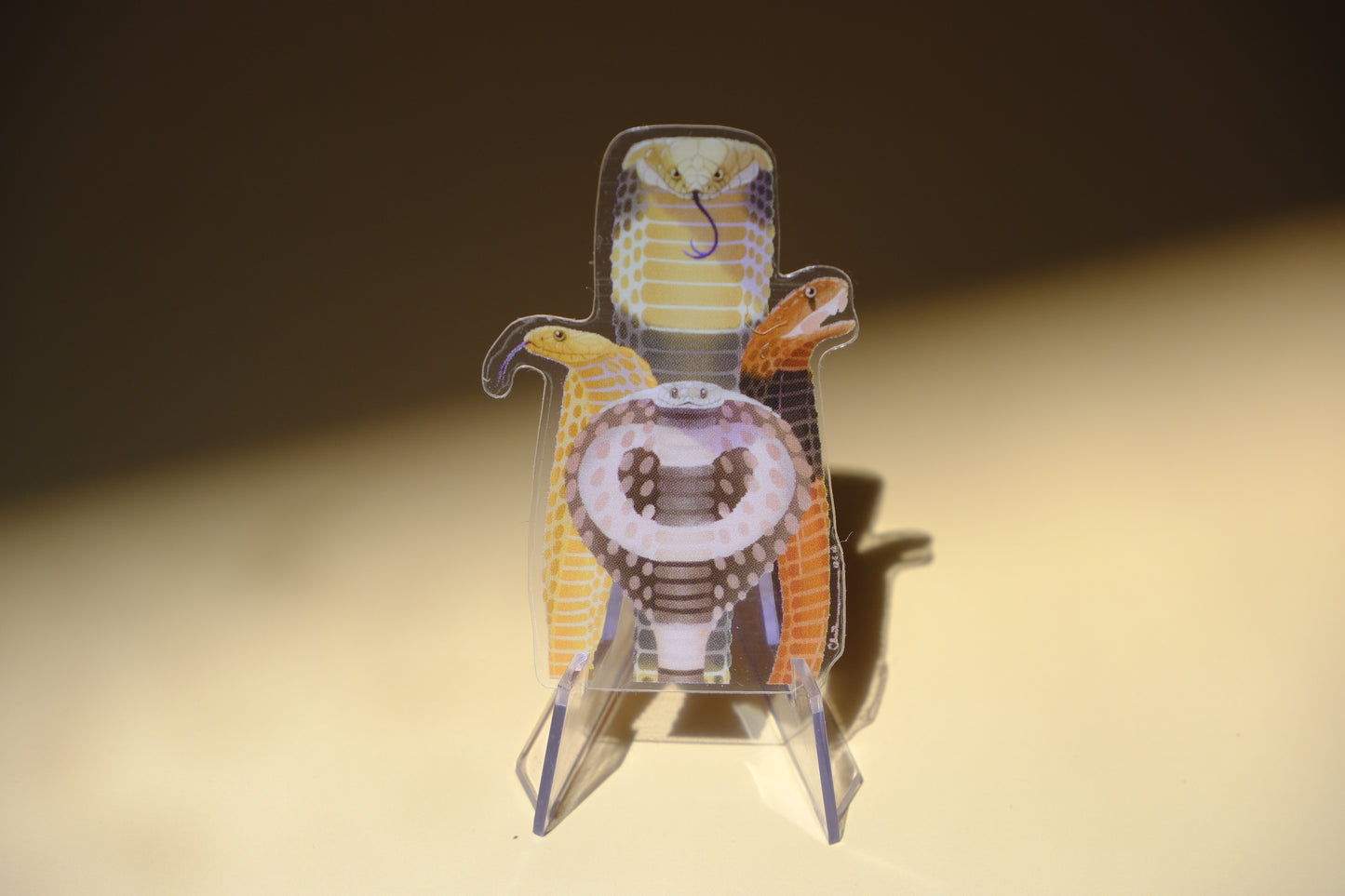 Cobras waterproof transparent sticker