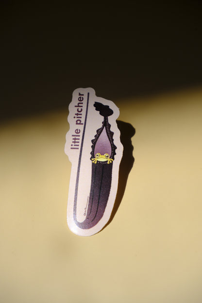 Little pitcher waterproof glossy sticker