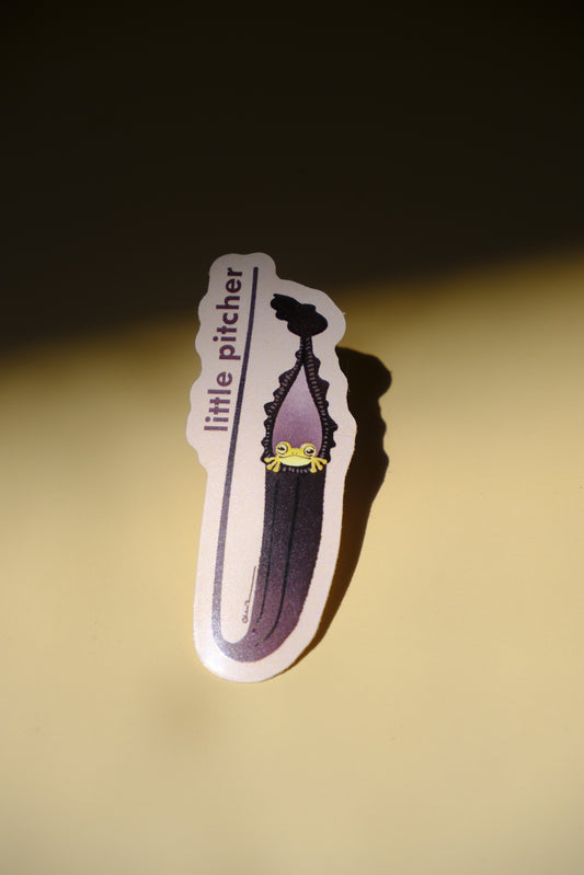 Little pitcher waterproof glossy sticker