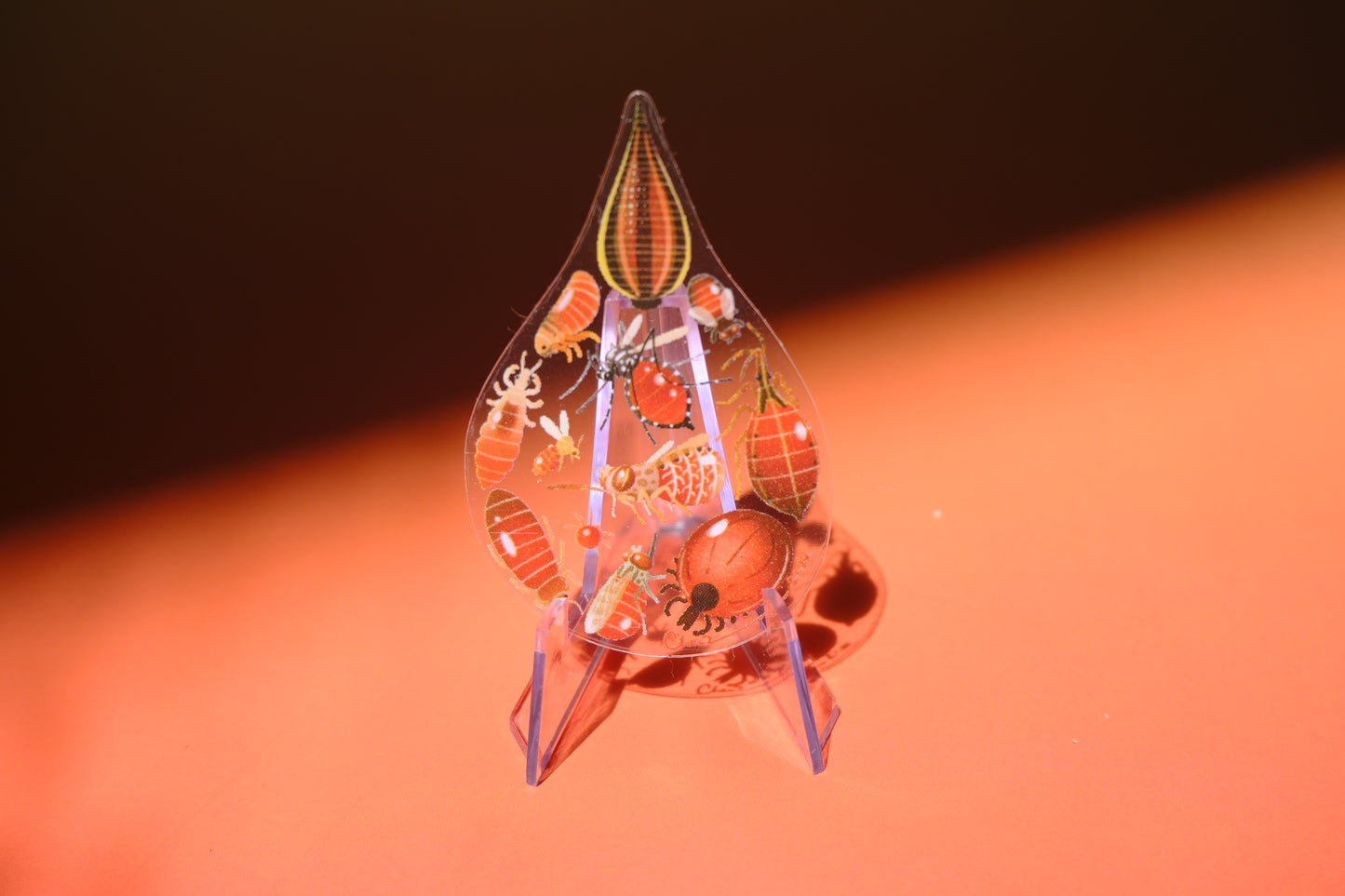 Blood suckers waterproof transparent sticker