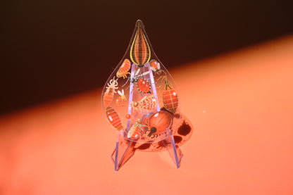 Blood suckers waterproof transparent sticker