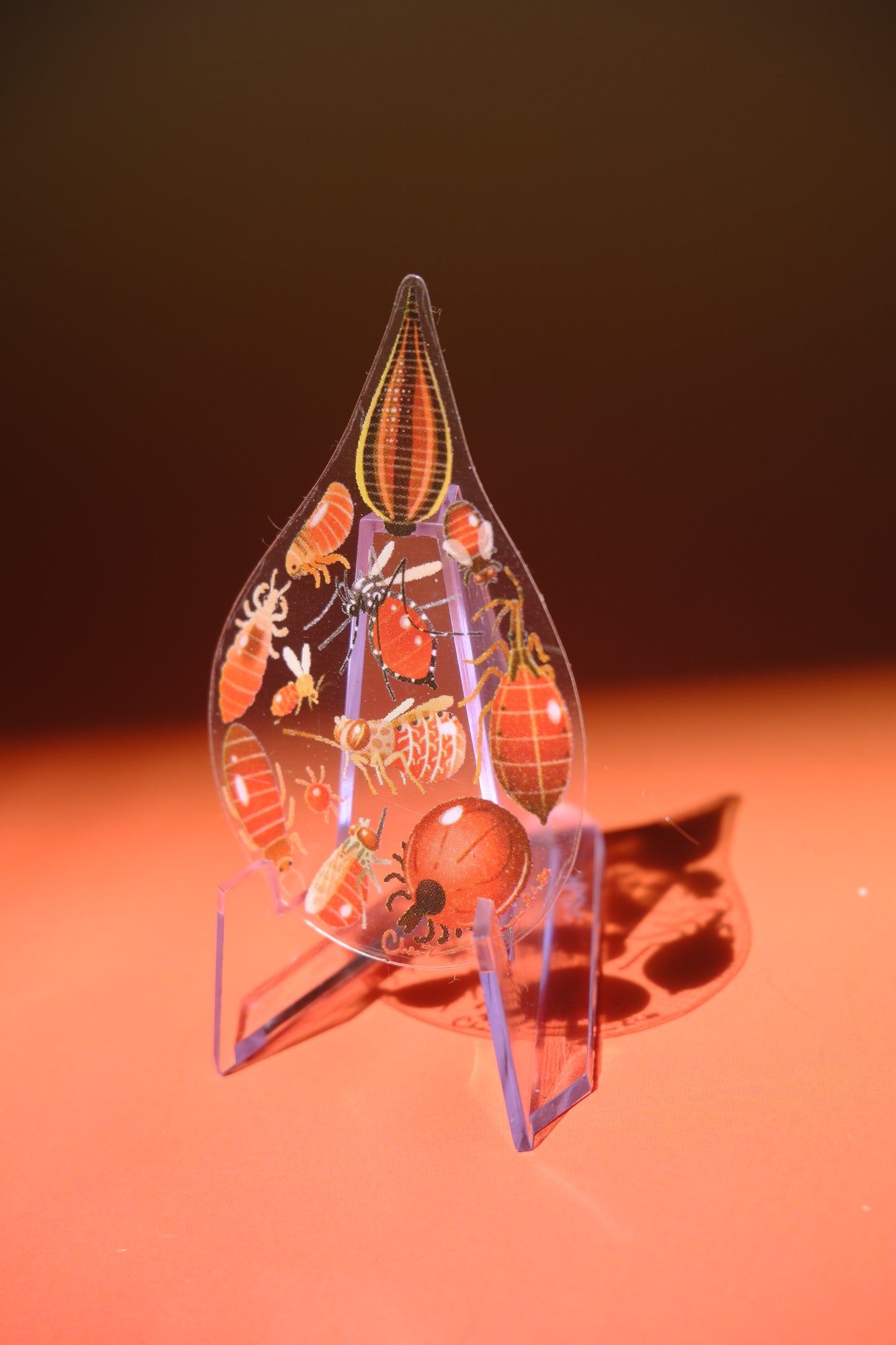 Blood suckers waterproof transparent sticker