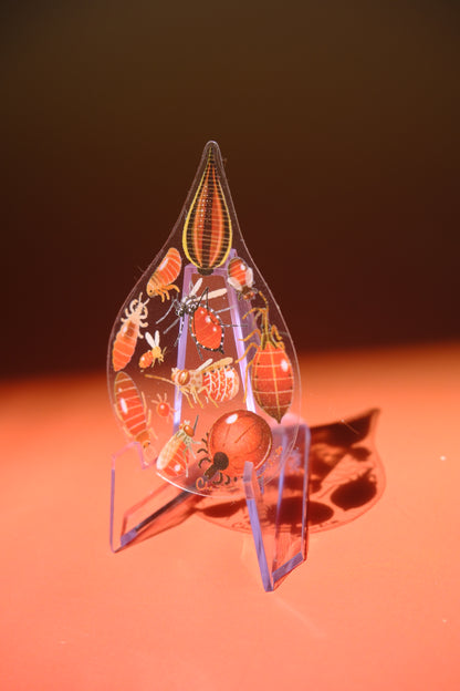 Blood suckers waterproof transparent sticker