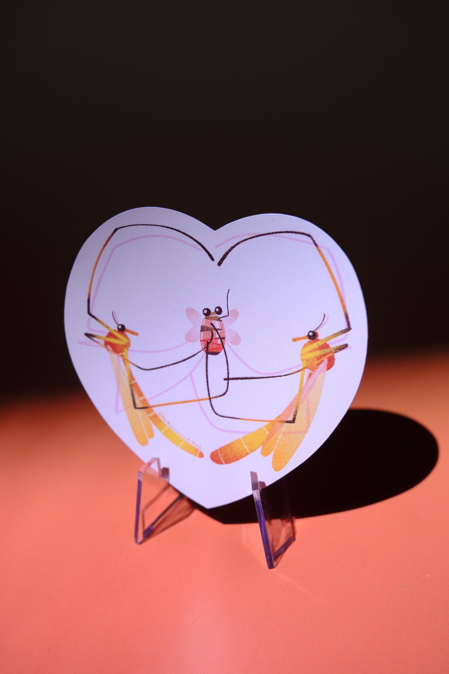 Hangingfly waterproof sticker