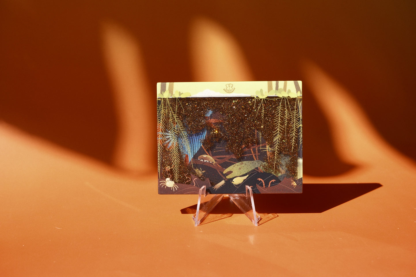 Betta swamp quick sand acrylic magnet