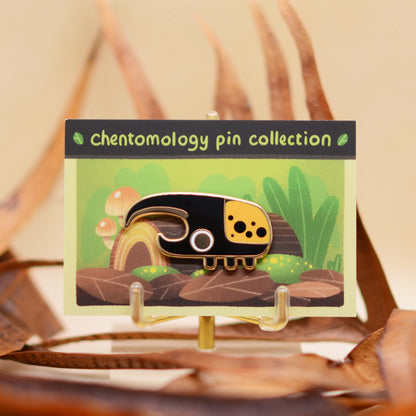 Hercules beetle enamel pin 1.5" 4 variants