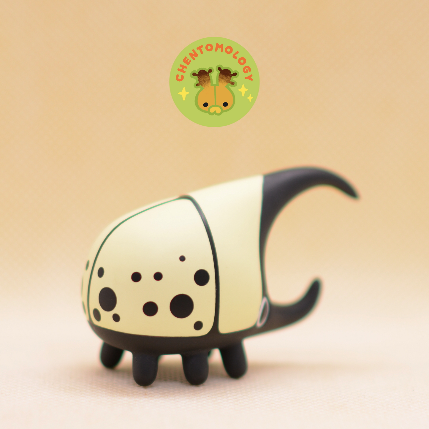 Herko the Hercules beetle resin figurine desk friend