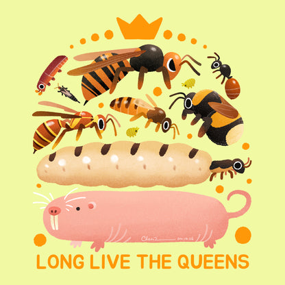 Long Live the Queens print