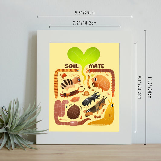 Soil mate print