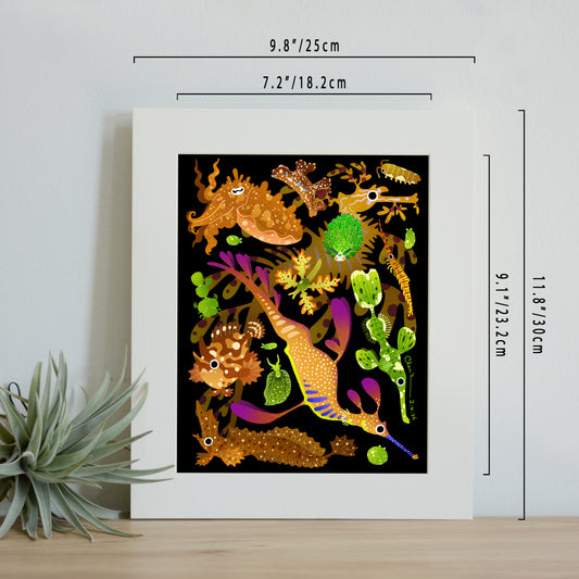 "Like a weed" print