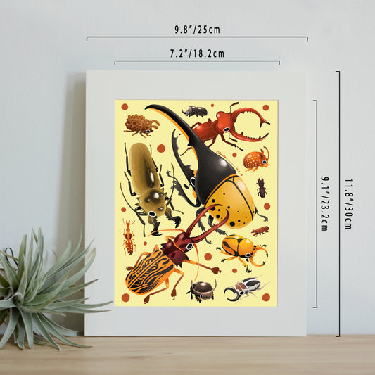 Horns & jaws club print