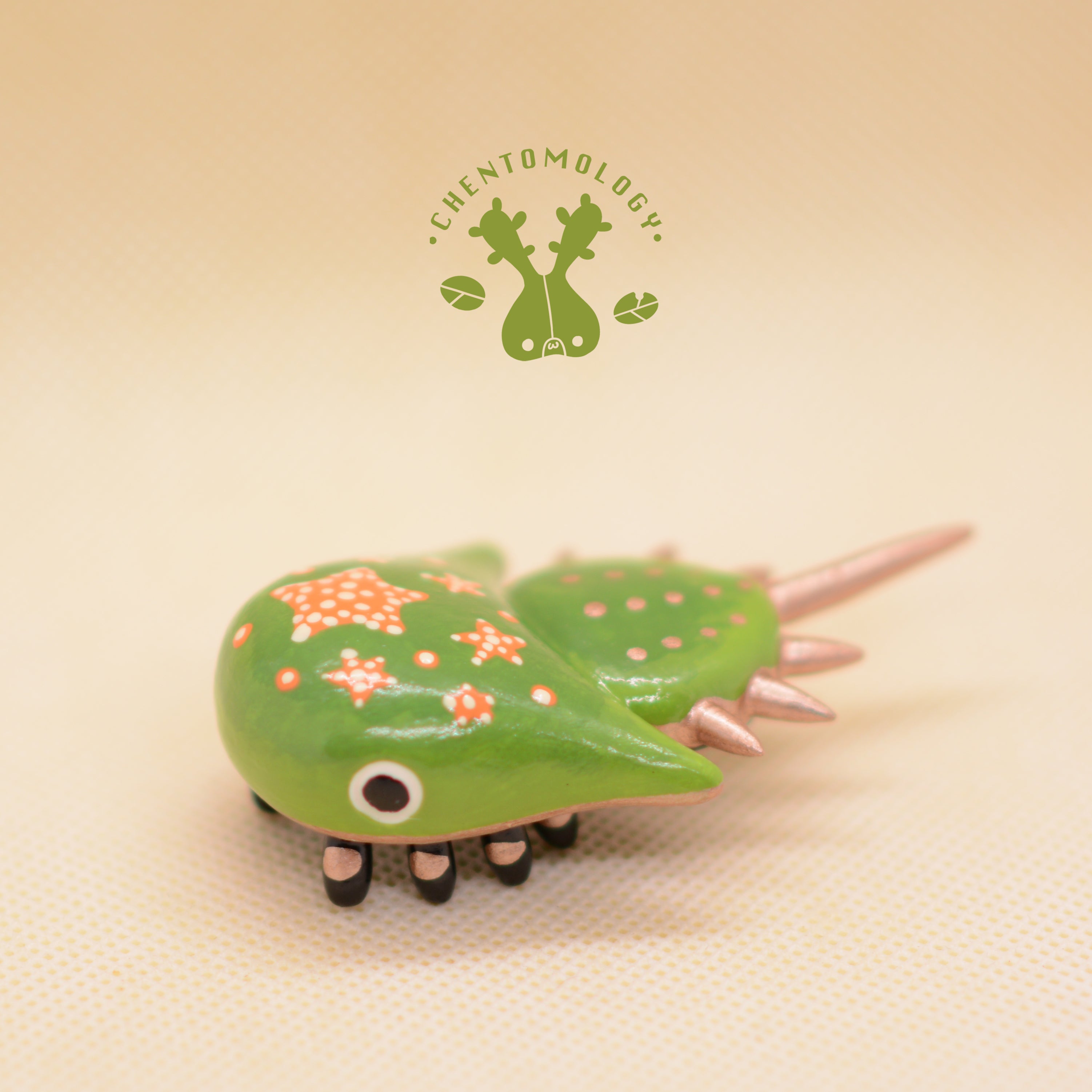 DROP* Horseshoe crab polymerclay sculpture Chentomology Art