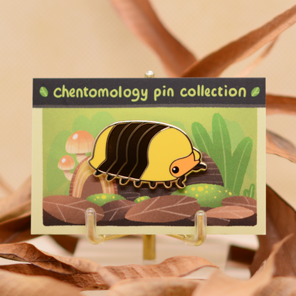 Cubaris isopod enamel pin 1.5" 4 variants
