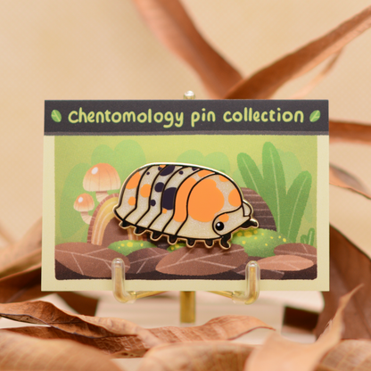 Cubaris isopod enamel pin 1.5" 4 variants