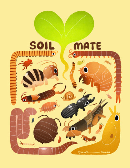 Soil mate print